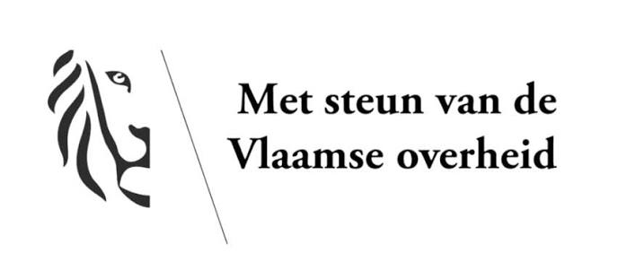 Met steun van de Vlaamse overheid